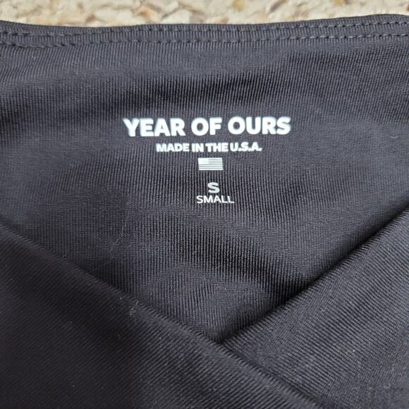 YEAR OR OURS LEGGINGS RACER CRISSCROSS WAISTBAND, SIZE S - Picture 3 of 7